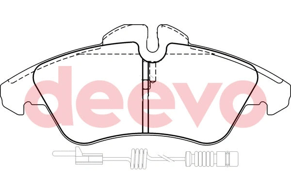 Brake Pad Set, disc brake (BP55620)