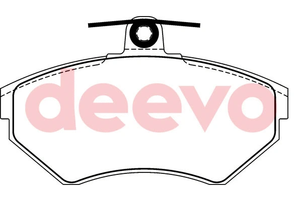 Brake Pad Set, disc brake (BP51540)