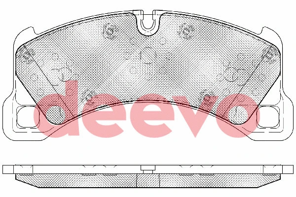 Brake Pad Set, disc brake (BP85340)