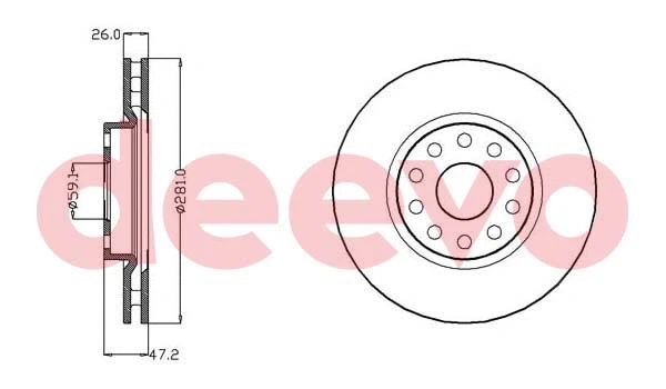Brake Disc (BD31860)