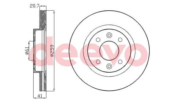 Brake Disc (BD26060)