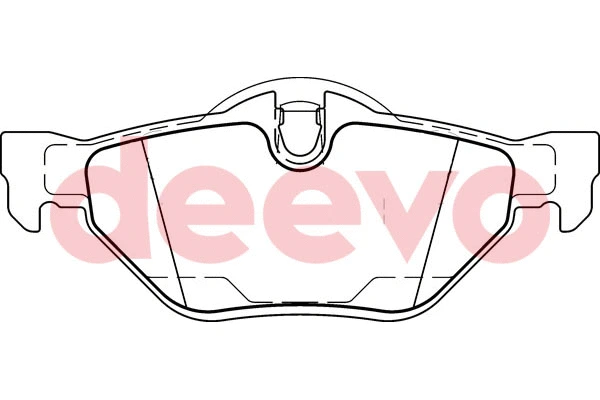 Brake Pad Set, disc brake (BP50900)