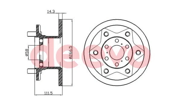 Brake Disc (BD25800)