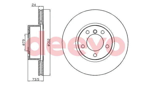 Brake Disc (BD24020)