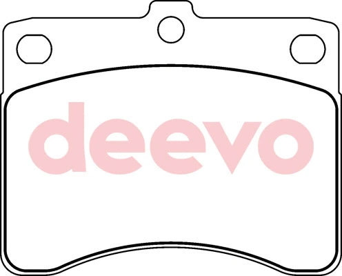 Brake Pad Set, disc brake (BP60700)