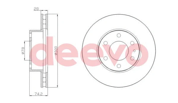 Brake Disc (BD20920)