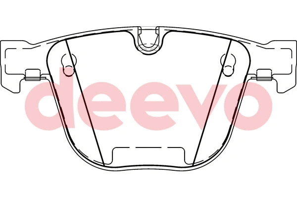 Brake Pad Set, disc brake (BP55300)