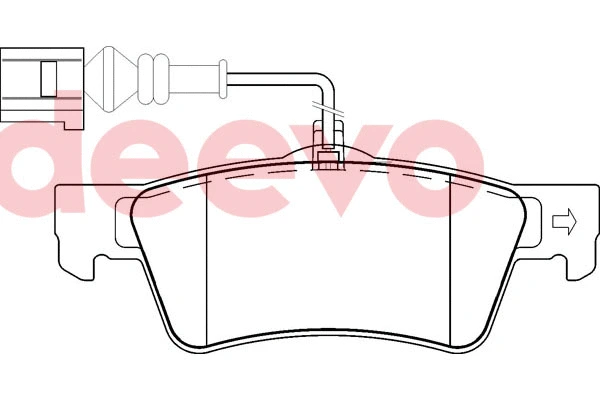 Brake Pad Set, disc brake (BP79060)