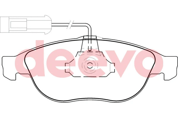 Brake Pad Set, disc brake (BP52500)