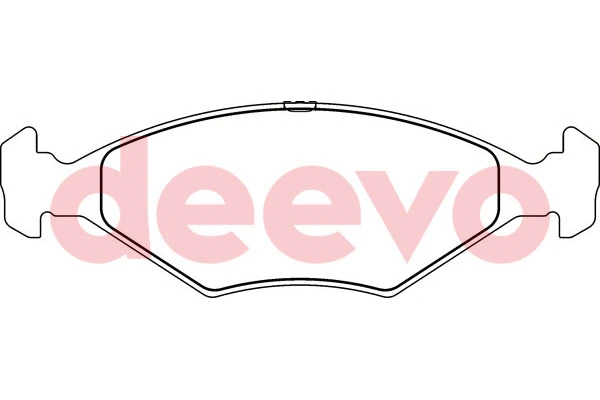 Brake Pad Set, disc brake (BP54340)