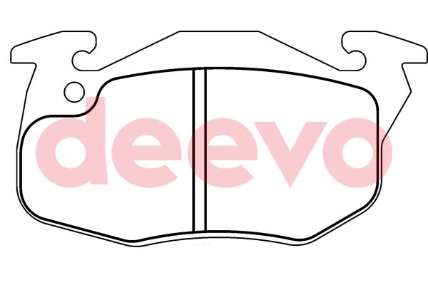 Brake Pad Set, disc brake (BP53600)