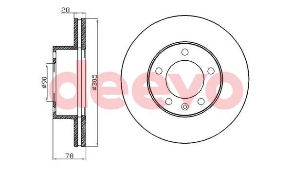 Brake Disc (BD13480)