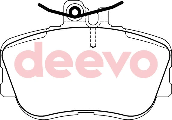 Brake Pad Set, disc brake (BP55600)
