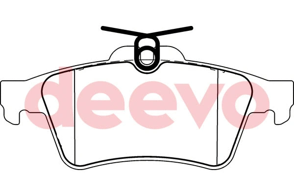 Brake Pad Set, disc brake (BP50340)
