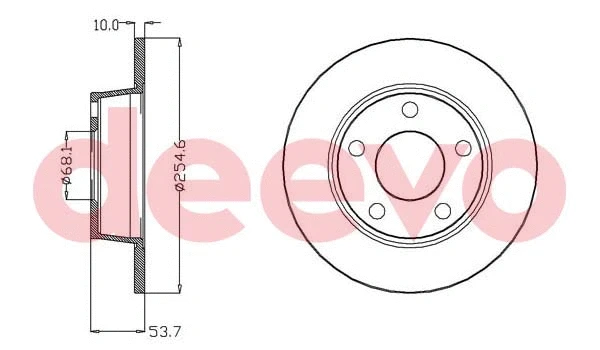 Brake Disc (BD12920)