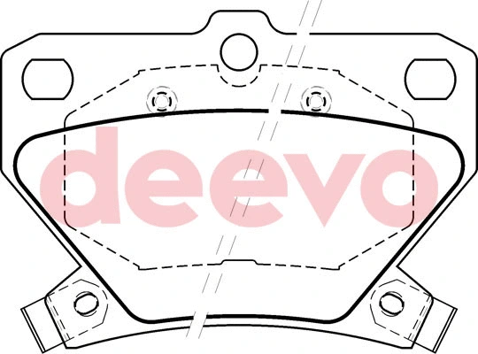 Brake Pad Set, disc brake (BP57480)