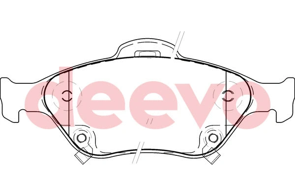 Brake Pad Set, disc brake (BP51140)