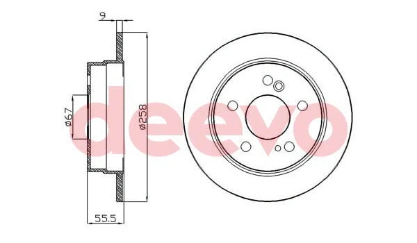 Brake Disc (BD11220)
