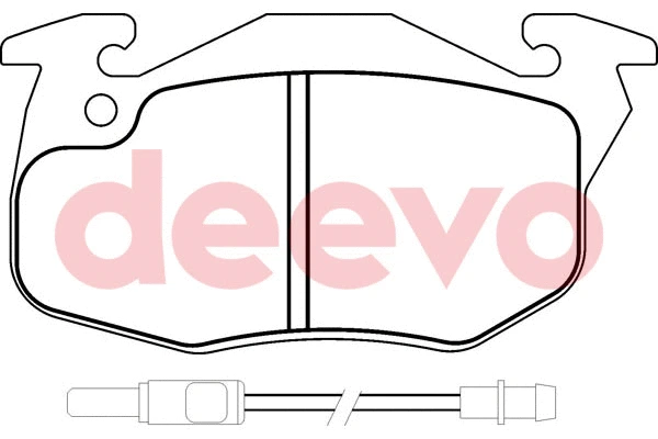 Brake Pad Set, disc brake (BP51900)