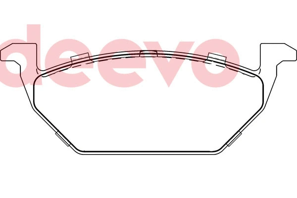 Brake Pad Set, disc brake (BP74680)