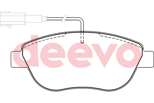 Brake Pad Set, disc brake (BP50120)