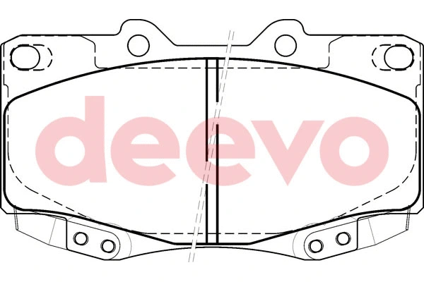 Brake Pad Set, disc brake (BP59580)