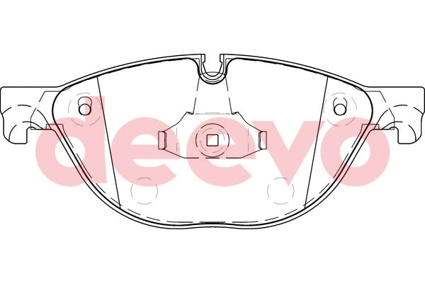 Brake Pad Set, disc brake (BP57600)