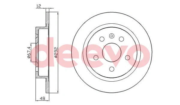 Brake Disc (BD21620)