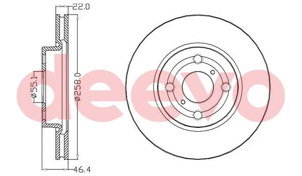 Brake Disc (BD19560)