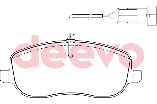 Brake Pad Set, disc brake (BP52820)