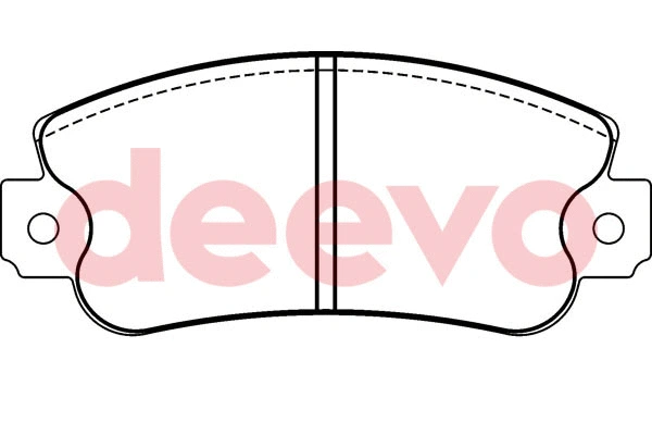 Brake Pad Set, disc brake (BP50100)