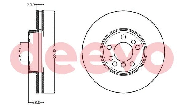 Brake Disc (BD12640)