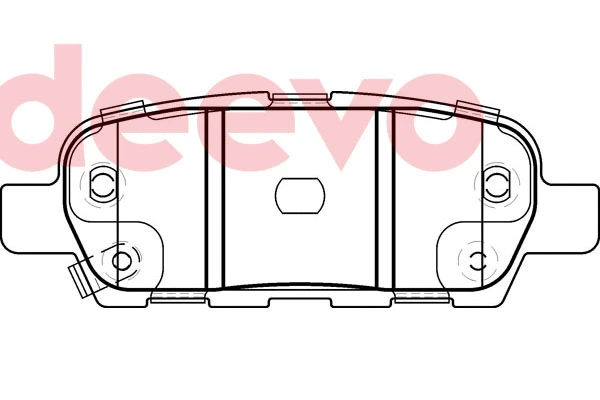 Brake Pad Set, disc brake (BP79280)