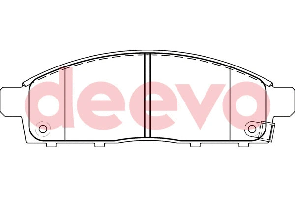 Brake Pad Set, disc brake (BP54620)