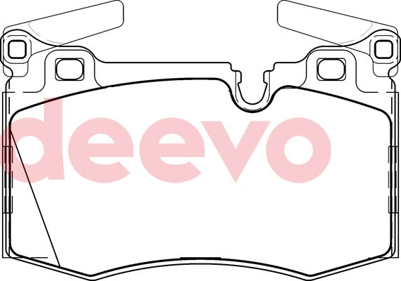 Brake Pad Set, disc brake (BP80960)