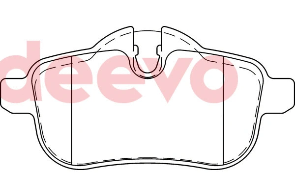 Brake Pad Set, disc brake (BP81500)
