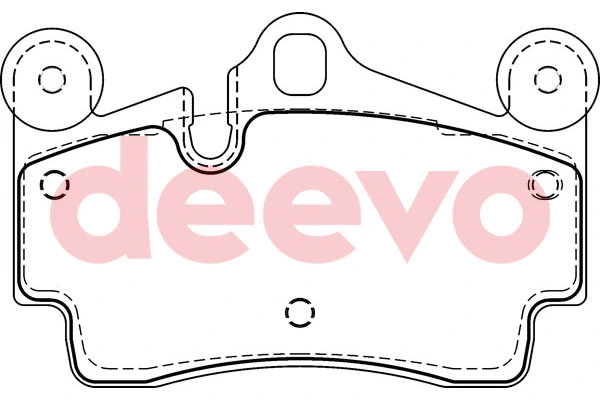 Brake Pad Set, disc brake (BP58080)