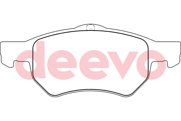 Brake Pad Set, disc brake (BP54480)
