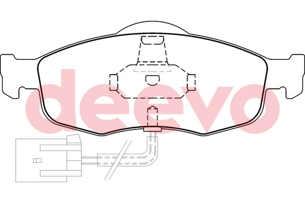 Brake Pad Set, disc brake (BP56340)
