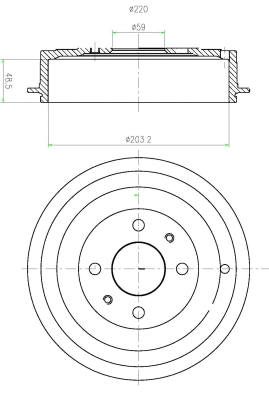 Brake Disc (BT80060)