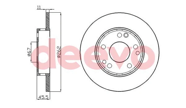 Brake Disc (BD11180)