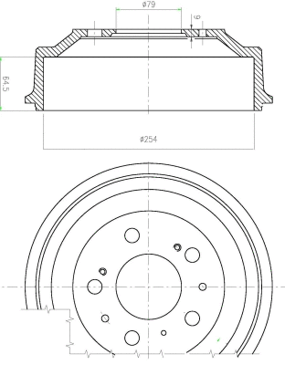 Brake Disc (BT80080)