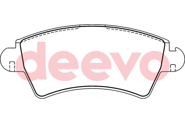 Brake Pad Set, disc brake (BP56100)
