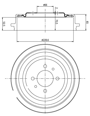 Brake Disc (BT82060)