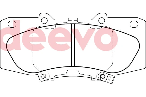 Brake Pad Set, disc brake (BP81440)