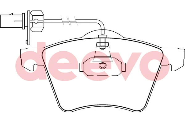 Brake Pad Set, disc brake (BP53640)