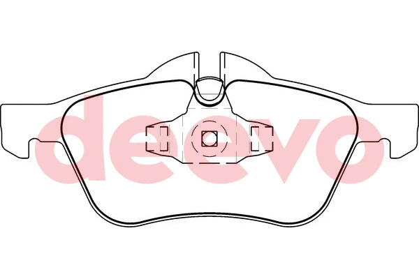 Brake Pad Set, disc brake (BP51200)