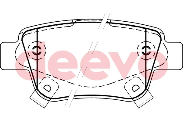 Brake Pad Set, disc brake (BP55700)