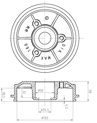 Brake Disc (BT80700)