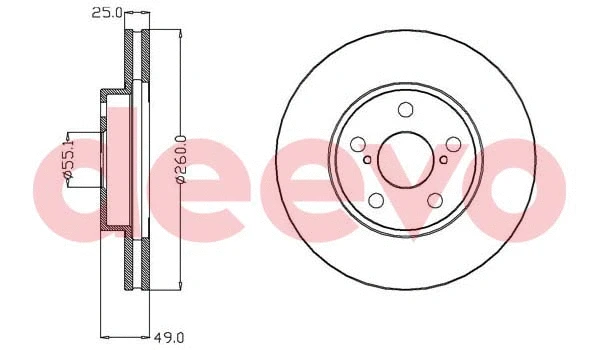 Brake Disc (BD34820)
